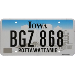 Iowa BGZ868 - Authentic US...