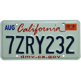 California 7ZRY232 -...