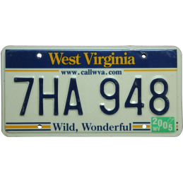 West Virginia 7HA948 -...