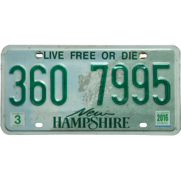 New Hampshire 3607995 -...