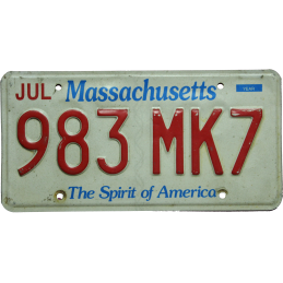 Massachusetts 953MK7 -...