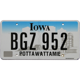 Iowa BGZ 952  - Authentic...