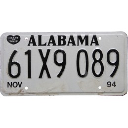 Alabama 61X9089 - Authentic...